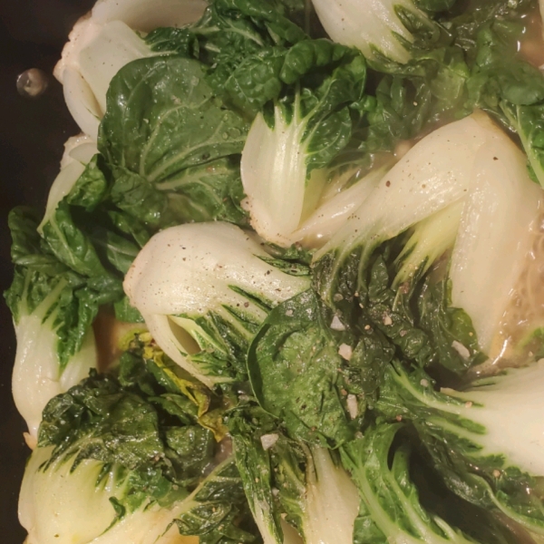 Baby Bok Choy with Garlic
