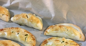 Squash and Kohlrabi Empanadas