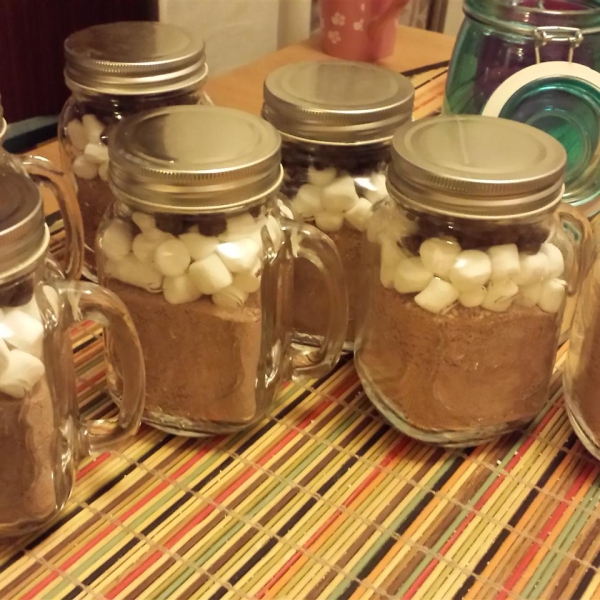 Hot Cocoa Mix in a Jar