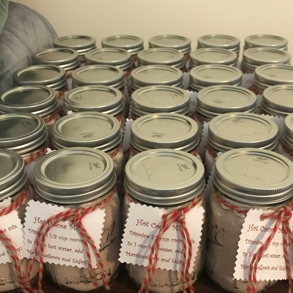 Hot Cocoa Mix in a Jar