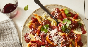 Plant-Based Italian Sausage Pasta
