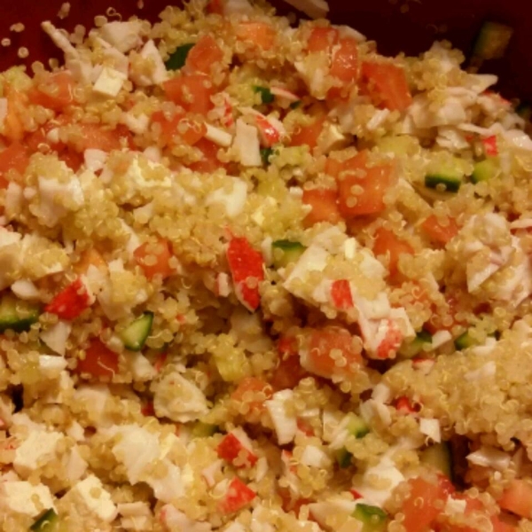 Quinoa Crab Salad