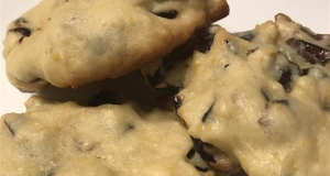 Vegan Orange Cranberry Cookies