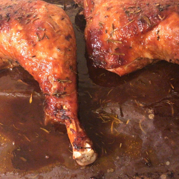 Oven Roasted Turkey Legs