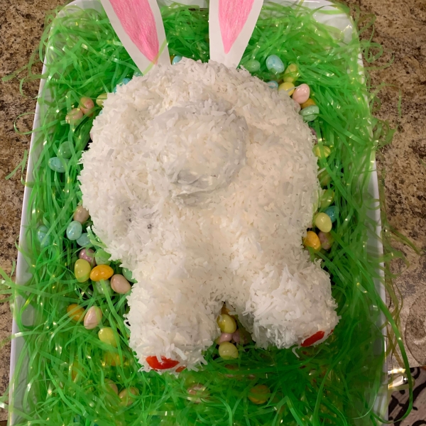 Easter Bunny 'Butt' Cake