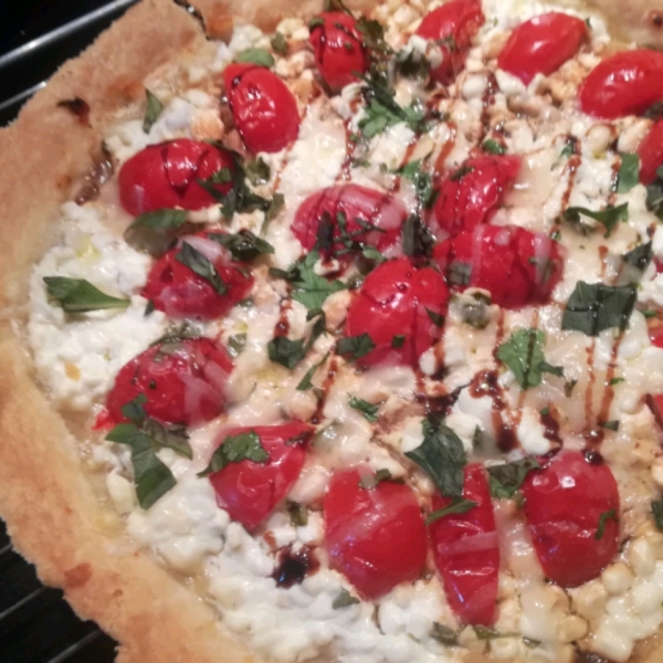 Rustic Tomato Basil Tart
