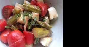 Asparagus Caprese Salad