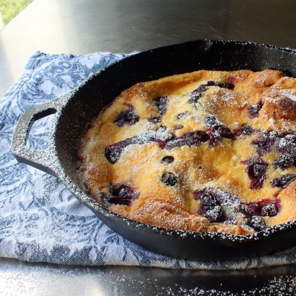 Chef John's Blueberry Dutch Baby