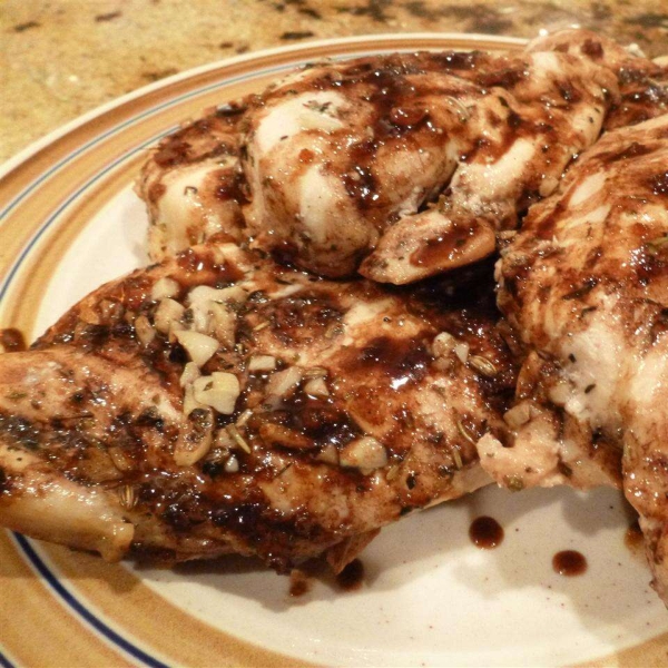 Grilled Tamarind and Orange Glazed Chicken