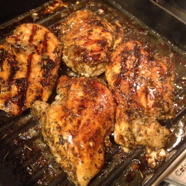 Grilled Tamarind and Orange Glazed Chicken