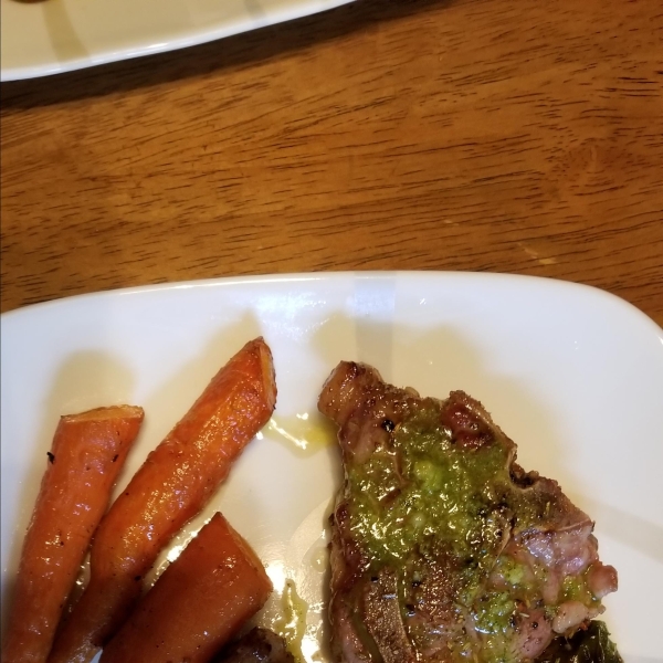 Lamb Chops with Mint Oil