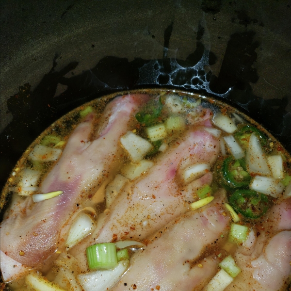 Mom's New Years Pig's Feet