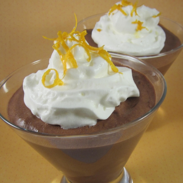 French Chocolate Mousse with Orange