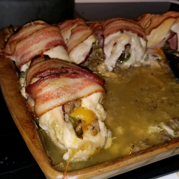Mushroom Melt Stuffed Chicken
