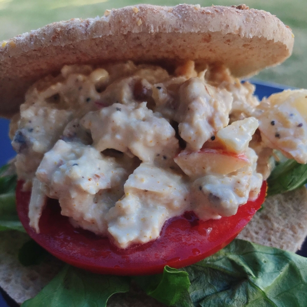 Healthy Waldorf Chicken Salad