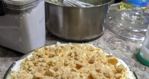 Homemade Banana Pudding with Whipped Cream Topping