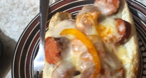 Italian Smoked Sausage Sandwich