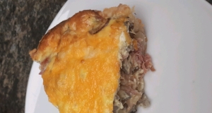 Ham and Wild Rice Quiche
