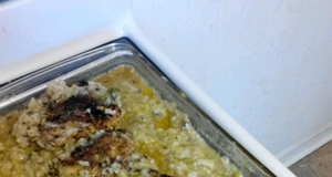 Creamy Chicken Rice and Veggie Bake