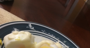 Creamed Hard Boiled Eggs