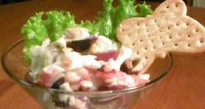 Crab with Stilton Cheese