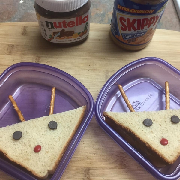 Reindeer Sandwiches