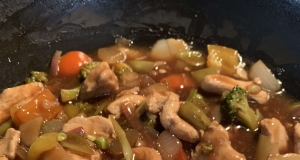 Garlic Chicken Stir Fry