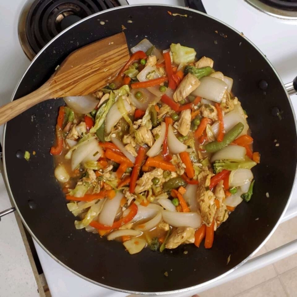 Garlic Chicken Stir Fry