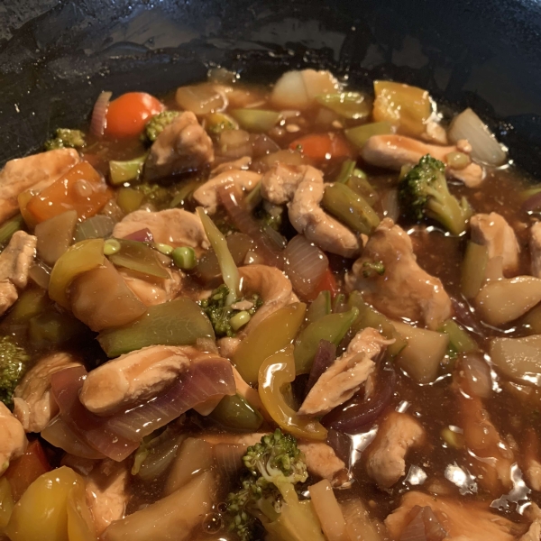 Garlic Chicken Stir Fry