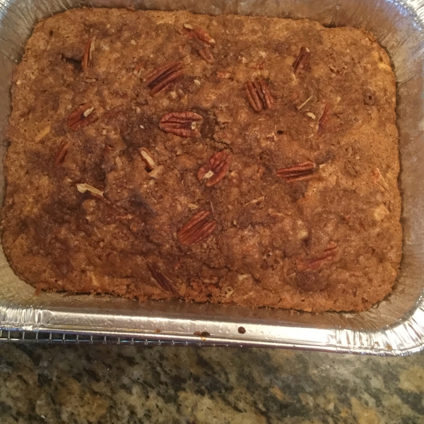 Mom's Prize Winning Raw Apple Cake