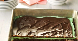 Mint-Chocolate Chunk Brownies