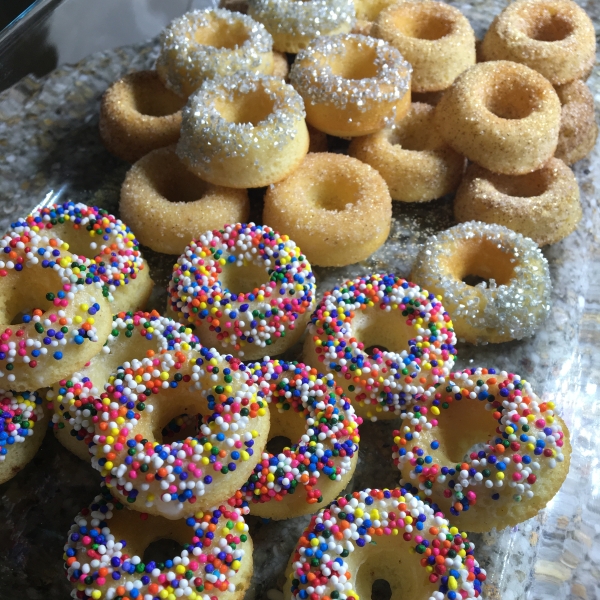 Baked Mini Doughnuts