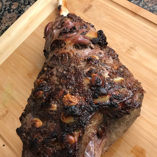 Dragan's Leg of Lamb with Garlic and Beer