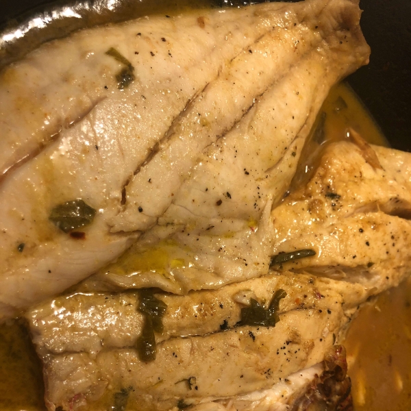 Pan Seared Red Snapper