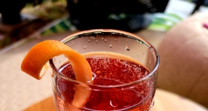 Cranberry Rum Mimosa