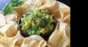 Peach Guacamole