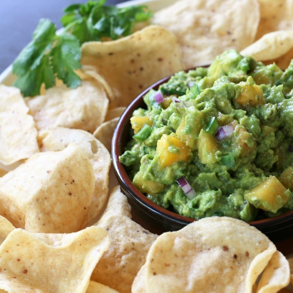 Peach Guacamole