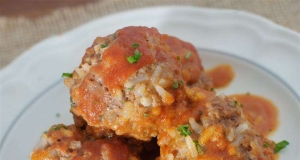 Porcupine Meatballs