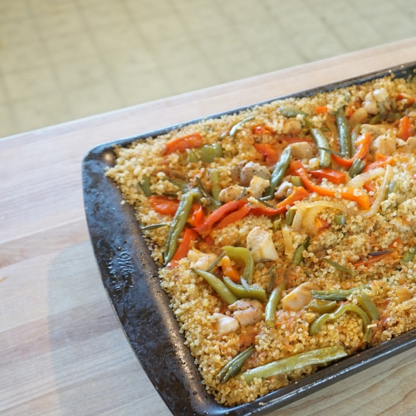 Chicken and Quinoa Paella