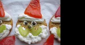Santa Finger Food for Christmas