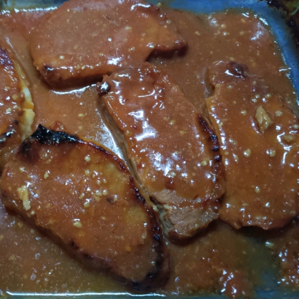 World's Best Honey Garlic Pork Chops