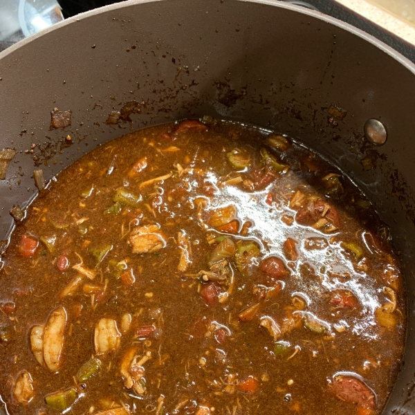 Merwin's Shrimp Gumbo