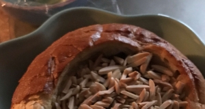 Baked Brie with Caramelized Pears, Shallots and Thyme