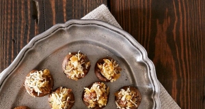Italian Sausage Stuffed Mushrooms Appetizer