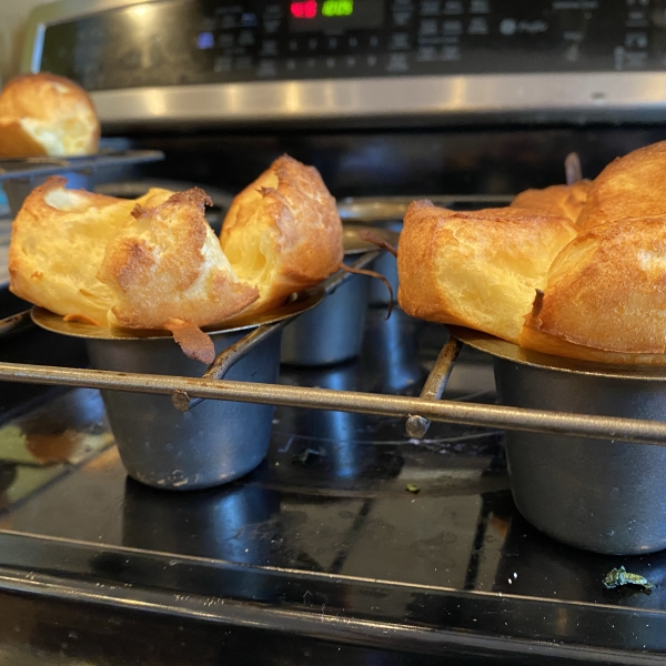 Spring Herb Popovers