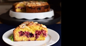 Mixed Berry Almond Cake