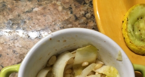 Warm Belgian Endive and Pine Nut Salad