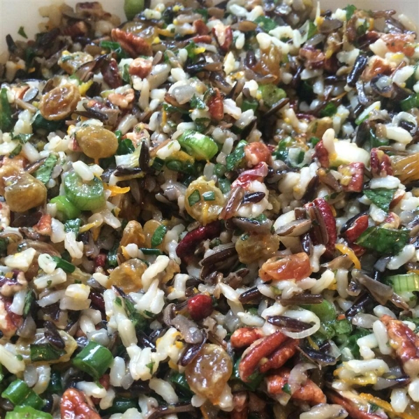 Boozy Rice with Nuts and Berries