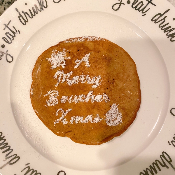 Grandma's Gingerbread Pancakes