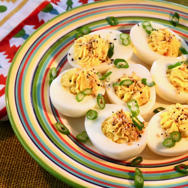 Everything Deviled Eggs